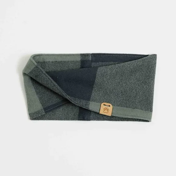 XS Flannel Dog Bandana Infinity Scarf for small dogs - Picture 13 of 13